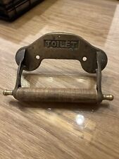Brass toilet roll for sale  NORWICH