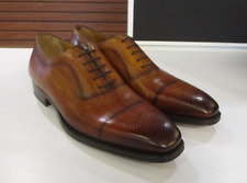 Used, Magnanni Leyton Cognac Cap Toe Lace Up size 9.5 (1766) for sale  Shipping to South Africa