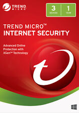 Trend Micro Internet Security 2024 3 PC 1 Jahr | Vollversion / Upgrade | UE DE, usado comprar usado  Enviando para Brazil