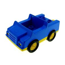 1x Lego Duplo Vehicle Car Blue Yellow Car Tow Truck Set 2617 2218c01 for sale  Shipping to South Africa