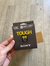 Tarjeta Sony TOUGH-G serie SDXC UHS-II 128 GB, V90, CL10, U3, máximo R300 MB/S, usado segunda mano  Embacar hacia Argentina