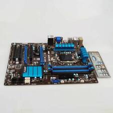 MSI ZH77A-G43 Motherboard DDR3 LGA 1155 for I3 I5 I7 CPU 32GB USB3.0 Used, used for sale  Shipping to South Africa