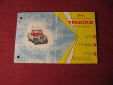 1960? Folheto de vendas Jeep caminhonete picape catálogo original antigo, usado comprar usado  Enviando para Brazil