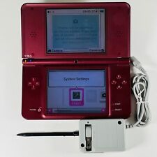 Consola portátil Nintendo DSi XL LL (rojo oscuro) con accesorios - vendedor de EE. UU. segunda mano  Embacar hacia Argentina
