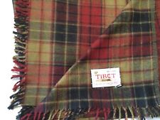 Sofa checked fringed for sale  DUMFRIES