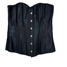 Black satin corset for sale  Escondido