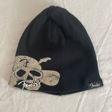 Y2K Fender Guitar Beanie Skull Grunge Rock And Roll for sale  Shipping to South Africa