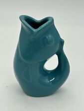 Gurglepot ceramic turquoise for sale  Hillsboro