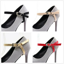 2Pcs Detachable Leather Shoe Belt Straps Band for Holding Loose High Heels Shoes for sale  Shipping to South Africa