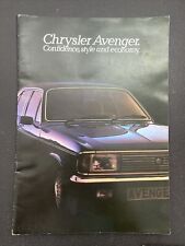 Chrysler avenger saloon for sale  TELFORD