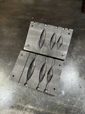 Homemade Graphite Barrel Sinker Mould Set Fishing for sale  Shipping to South Africa