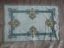 Embroidered tray cloth for sale  GILLINGHAM