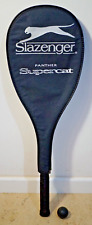 Slazenger Panther Supercat Squash Racket with Head case & Squash Ball for sale  Shipping to South Africa