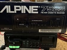 Alpine 7525 cassette for sale  Farmingdale