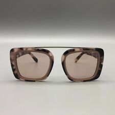 Óculos de sol quadrado Salvatore Ferragamo SF926S 219 bege nude tartaruga 52-21-140 comprar usado  Enviando para Brazil