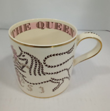 elizabeth ii coronation mug for sale  THETFORD