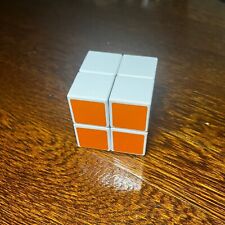 Cubo ShengShou 2x2 Rubiks plástico branco adesivo multicolorido (sem caixa, usado) comprar usado  Enviando para Brazil