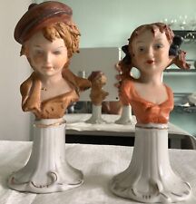 Couple figurines biscuit d'occasion  Rouen-