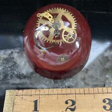 Vintage resin clock for sale  MARKET DRAYTON