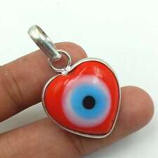 Pingente de pedra preciosa folheado a prata esterlina 925 Evil Eye FPP-P18 comprar usado  Enviando para Brazil