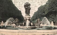 Cpa paris fontaine d'occasion  Saint-Amans-Soult
