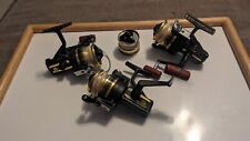 Tres carretes giratorios Daiwa BG15 con carrete adicional. Usado solo en agua dulce.  segunda mano  Embacar hacia Argentina