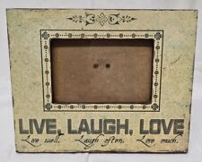 live laugh love photo frame for sale  WAKEFIELD