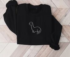 Dinosaur embroidery sweater for sale  PRESTON
