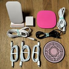 Qi Wireless Chargers + Cables Lot - USB-C To Lightning MFi-Certified + More for sale  Shipping to South Africa