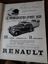 Renault primaquatre sport d'occasion  Saint-Nazaire