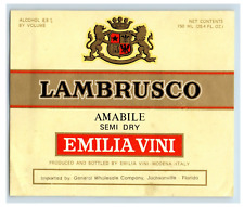 1970 lambrusco amabile for sale  Holland