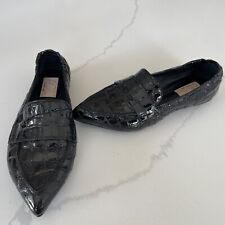 agl women shoes 36/ 6.5, Black Patent Leather Comfort, Flats, Pointed Toe,GUC for sale  Shipping to South Africa