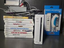 Nintendo Wii Paquete Con 10 Juegos Rvl-001 Blanco Compatible con GameCube  segunda mano  Embacar hacia Argentina