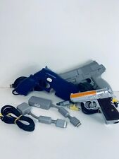 Pistola PS1 PS2 Namco G-Con GunCon 2 Light Gun Time Crisis NPC-103 drop down comprar usado  Enviando para Brazil