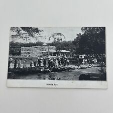 1910 Postcard--MISSOURI--Joplin--View of Lakeside Park--Roller Coaster Crowds for sale  Shipping to South Africa