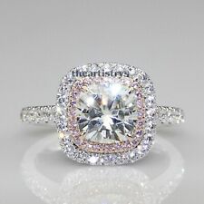 Moissanite double halo for sale  Jamaica