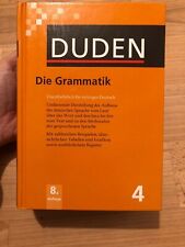 Duden grammatik band gebraucht kaufen  Löbtau