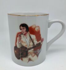 Caneca de cerâmica 1985 Elvis Presley "Lonesome Tonight" por Nostalgia Collections comprar usado  Enviando para Brazil