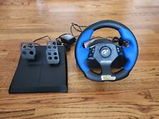 Used, Logitech PS2 GT Force Feedback Steering Wheel And Pedals for sale  Shipping to South Africa