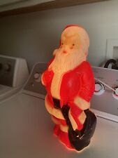 Vintage Empire Blow Mold Santa Claus Light 1968 13" Table Top Works Great for sale  Hilliard