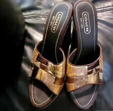 Coach wedges size for sale  Ceres