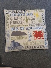 Welsh places cushion for sale  CAERPHILLY