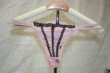 Tanga bordada rosa Victoria's Secret tamanho G **262 comprar usado  Enviando para Brazil