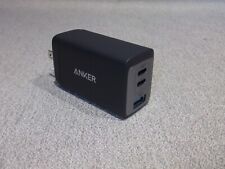 Anker A2667 PowerPort III 3-Port USB-C Fast Charge Charger 65W Black US for sale  Shipping to South Africa