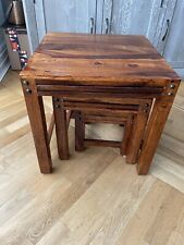 Nest tables solid for sale  WARRINGTON