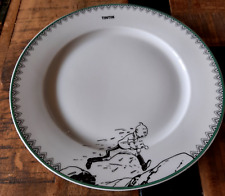 Hergé large plate d'occasion  Expédié en Belgium