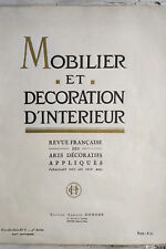 Rare revue mobiliers d'occasion  Paris-