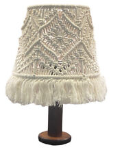 Macrame lamp shade for sale  Rochester