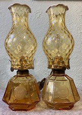 Vintage fostoria amber for sale  North