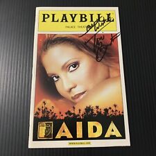 Aida autographed playbill for sale  Coral Springs